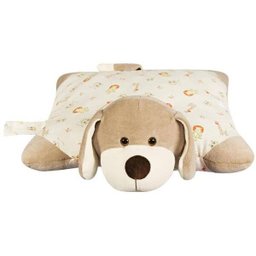 Travesseiro cachorrinho Cacá bege médio - Anjos Baby - 2