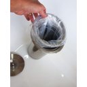 Ver imagem 4 de Lixeira Pia Cozinha Embutir No Granito em Inox 3Lt 15x25cm