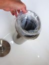Ver imagem 4 de Lixeira Pia Cozinha Embutir No Granito em Inox 3Lt 15x25cm