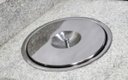 Ver imagem 1 de Lixeira Pia Cozinha Embutir No Granito em Inox 3Lt 15x25cm