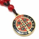 Ver imagem 2 de Chaveiro Dezena De São Bento Vermelho