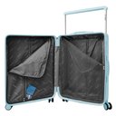 Ver imagem 4 de Conjunto Duas Malas de Viagem em Policarbonato - Gladiador Infinity V1pm Cor:turquesa