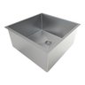 Pia Qudrada 40x40 Valvula Inox Tamanho Ideal - 2