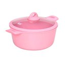 Ver imagem 3 de Jogo de Panela Rosa Revestido em Cerâmica Granito Antiaderente - 5 Peças