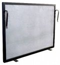 Ver imagem 1 de Tela Para Proteção - Grade Para Lareira 80x60 Ferro Preto