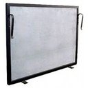 Ver imagem 2 de Tela Para Proteção - Grade Para Lareira 80x60 Ferro Preto