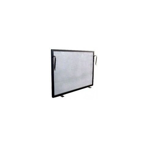 Tela Para Proteção - Grade Para Lareira 70x50 Ferro Preto