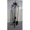 Ver imagem 4 de Ferramentas para Limpeza de Lareira Kit Acessorios em Ferro "S"