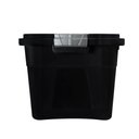 Ver imagem 3 de Caixa Organizadora Multiuso Plástica 30 Litros com Tampa Preta