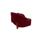 Ver imagem 6 de Namoradeira Sofá Feijão Moscou 150cm Orgânica Suede Marsala