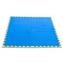 Ver imagem 1 de Kit Home Tatame Profissional com 4 Plcas+ 20mm Azul/Amarelo