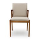 Ver imagem 3 de Kit com 2 Poltronas Liana com Braço - 2241 Mmj-as As-castanho Claro As-421