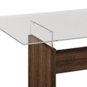 Ver mais imagens de Conjunto Sala de Jantar Mesa Evidence 4 Cadeiras Classic Cel Móveis