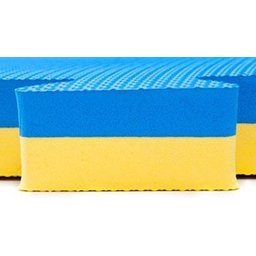 Kit Home Tatame Profissional 9 placas 40mm + Yamamura + azul+amarelo - 4