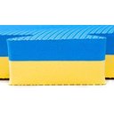 Ver imagem 4 de Kit Home Tatame Profissional 9 Placas 40mm + Yamamura + Azul+Amarelo
