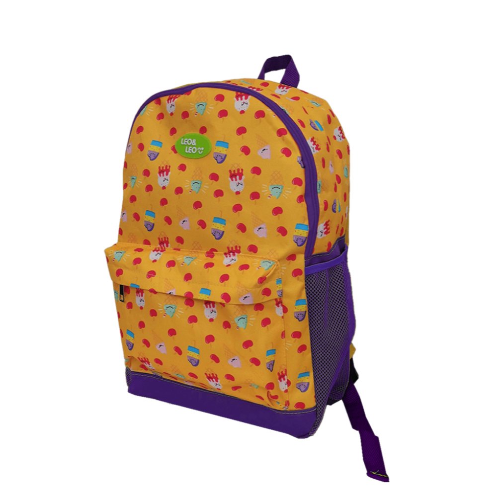 Mochila Infantil Costas Bolsos Picolé Leo&leo - 1