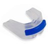 Kit Muay Thai Boxe Bandagem Elastica Preta - 500cm x 5cm e Protetor Bucal Duplo Neutro Muvin - 2