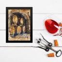 Ver imagem 1 de Quadro Vintage Adega de Vinho 24x18cm - com Vidro:moldura Preta
