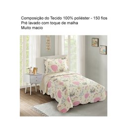 Colcha Infantil Evolution Patchwork 160X230 Camesa - 2