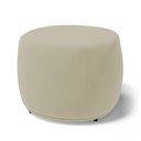 Ver imagem 1 de Puff Decorativo Living Aisha Orgânico Veludo Bege - Desk Design
