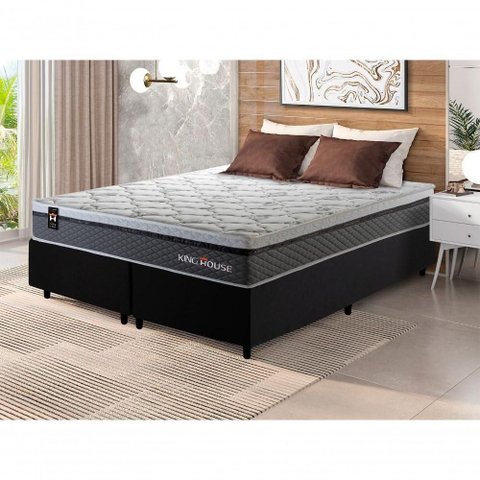 Cama Box Benton Molas Ensacadas King 193x203 King House