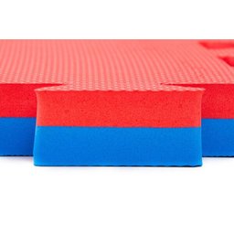Kit Home Tatame Profissional 9 placas 40mm + Yamamura + azul+vermelho - 1