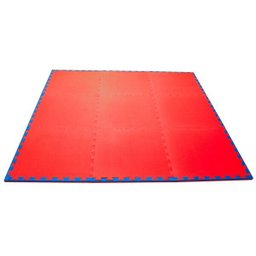 Kit Home Tatame Profissional 9 placas 40mm + Yamamura + azul+vermelho - 3