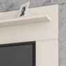 Painel para TV até 55 Polegadas Safira Off White - Móveis Bechara - 2