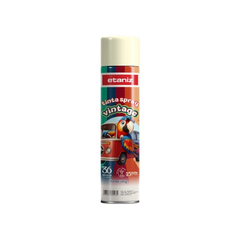 Tinta Spray Vintage Manha de Sol 210g/400ml Etaniz Tinta Spray Vintage Manha de Sol 210g/400ml Etani