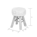 Ver imagem 3 de Banqueta Baixa com Assento Pelúcia OR Design