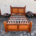 Ver imagem 5 de Cama Casal Padrão em Madeira de 4 Gavetas Demolição Modelo Almofadas Sudeste Rústico