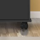 Ver imagem 5 de Nicho Organizador com Rodízios Toys 6 Gavetas Q01 Preto/Branco - Mpozenato