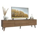 Ver imagem 2 de Rack para Tv até 75 Polegadas 180 Cm 2 Portas 1 Gaveta Rustic Dune Madesa