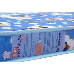 Colchão para Mini Berço Evolution Reller 71x44x07 Physical D18 Ortobom Estampado - 3