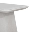 Ver mais imagens de Conjunto Sala de Jantar Mesa Tampo em Vidro Branco 4 Cadeiras Sevilha 120cm Cel Móveis