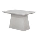 Ver imagem 2 de Conjunto Sala de Jantar Mesa Tampo em Vidro Branco 4 Cadeiras Sevilha 120cm Cel Móveis