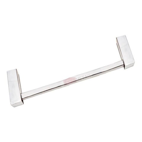 Toalheiro 50 Cms Quadrado Inox - Metais Banheiro - Ilheus