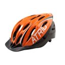 Ver imagem 1 de Capacete MTB 2.0 Laranja/ Preto Tam. G com LED Atrio - BI173
