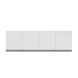 Armário Aéreo 4 Portas Andréia 150cm Branco - AJL Móveis - 1