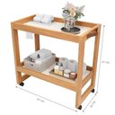 Ver imagem 3 de Balcao Carrinho com Rodas Holambra Perola