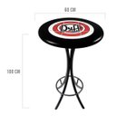 Ver imagem 2 de Mesa Bistrô Alta de Azulejo e Madeira Maciça Empório Tambo - Duff - Preto