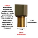 Ver imagem 6 de Torneira Cascata Monocomando Banheiro Lavabo Rose Gold Luxo.