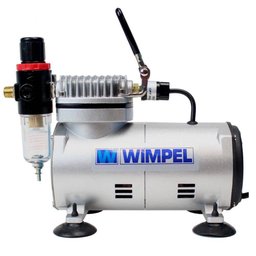 Mini Compressor para Aerógrafos com Filtro - 1
