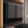 Painel Para TV Vesta Freijó com Preto - Móveisaqui MoveisAqui - 3