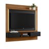 Painel Para TV Vesta Freijó com Preto - Móveisaqui MoveisAqui - 1