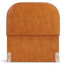 Ver imagem 5 de Cabeceira Cama Box 100cm Orgânica Lanna W01 Couríssimo Canela - Lyam Decor