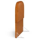 Ver imagem 6 de Cabeceira Cama Box 100cm Orgânica Lanna W01 Couríssimo Canela - Lyam Decor
