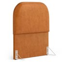 Ver imagem 2 de Cabeceira Cama Box 100cm Orgânica Lanna W01 Couríssimo Canela - Lyam Decor