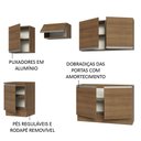 Ver imagem 5 de Armário de Cozinha Completa 240cm Rustic Glamy Madesa 09