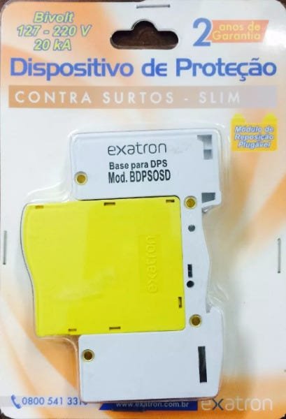 Dispositivo De Proteção Contra Surtos DPS 20ka Bivolt Exatron - 2